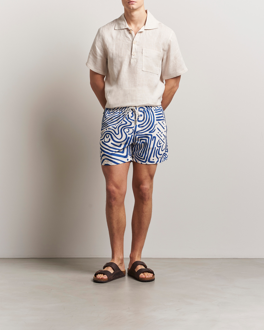 Herren | Badehosen | OAS | Printed Swimshorts Eldovado