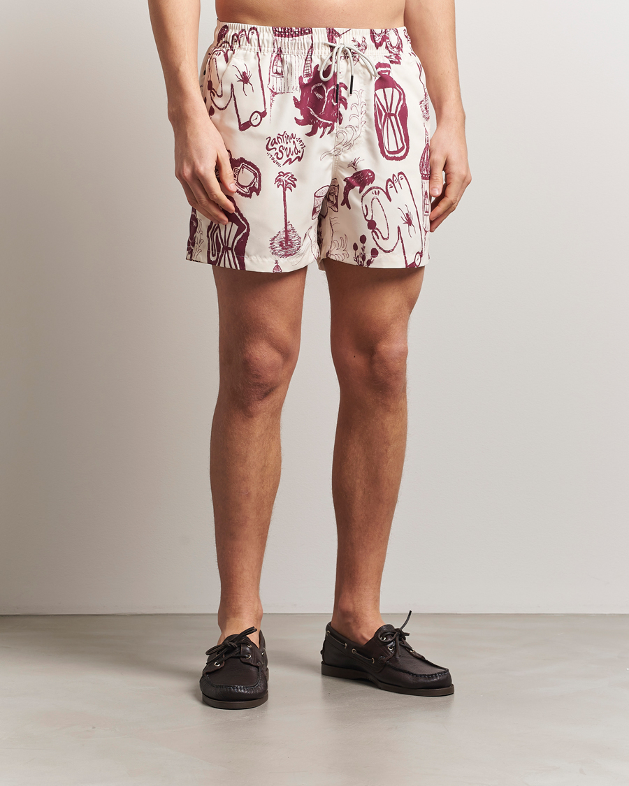 Herren | Badehosen | OAS | Printed Swimshorts Cantina