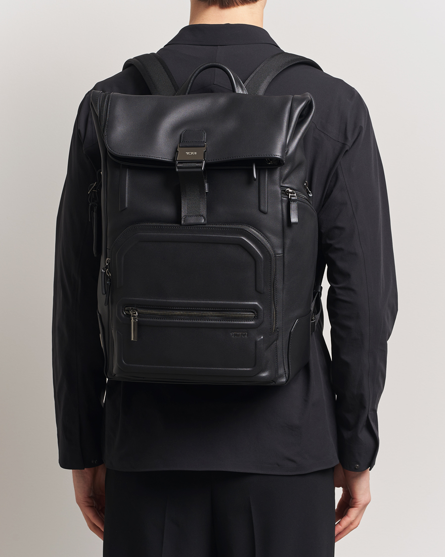 Herren | Taschen | TUMI | Harrison Osborn Roll Top Backpack Black