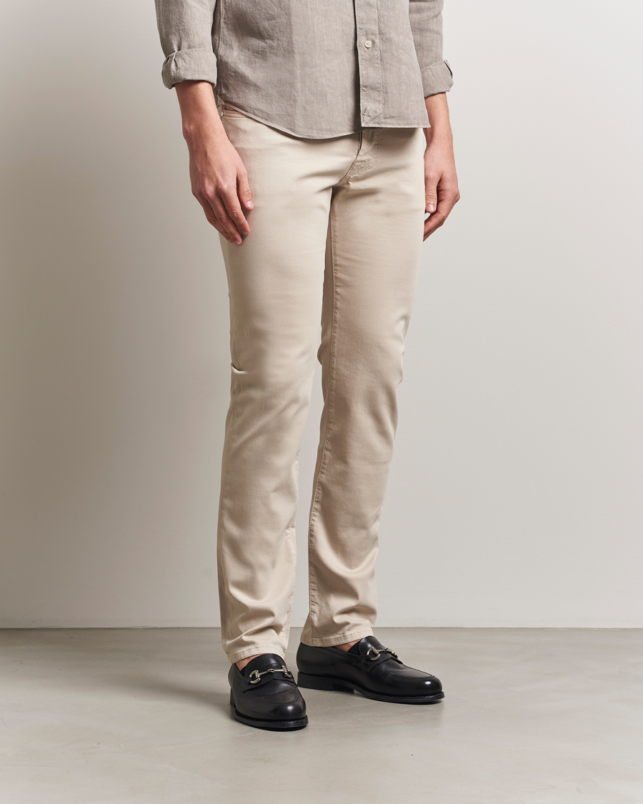 Herren | Hosen | Jacob Cohën | Bard Slim Fit 5-Pocket Pants Almond