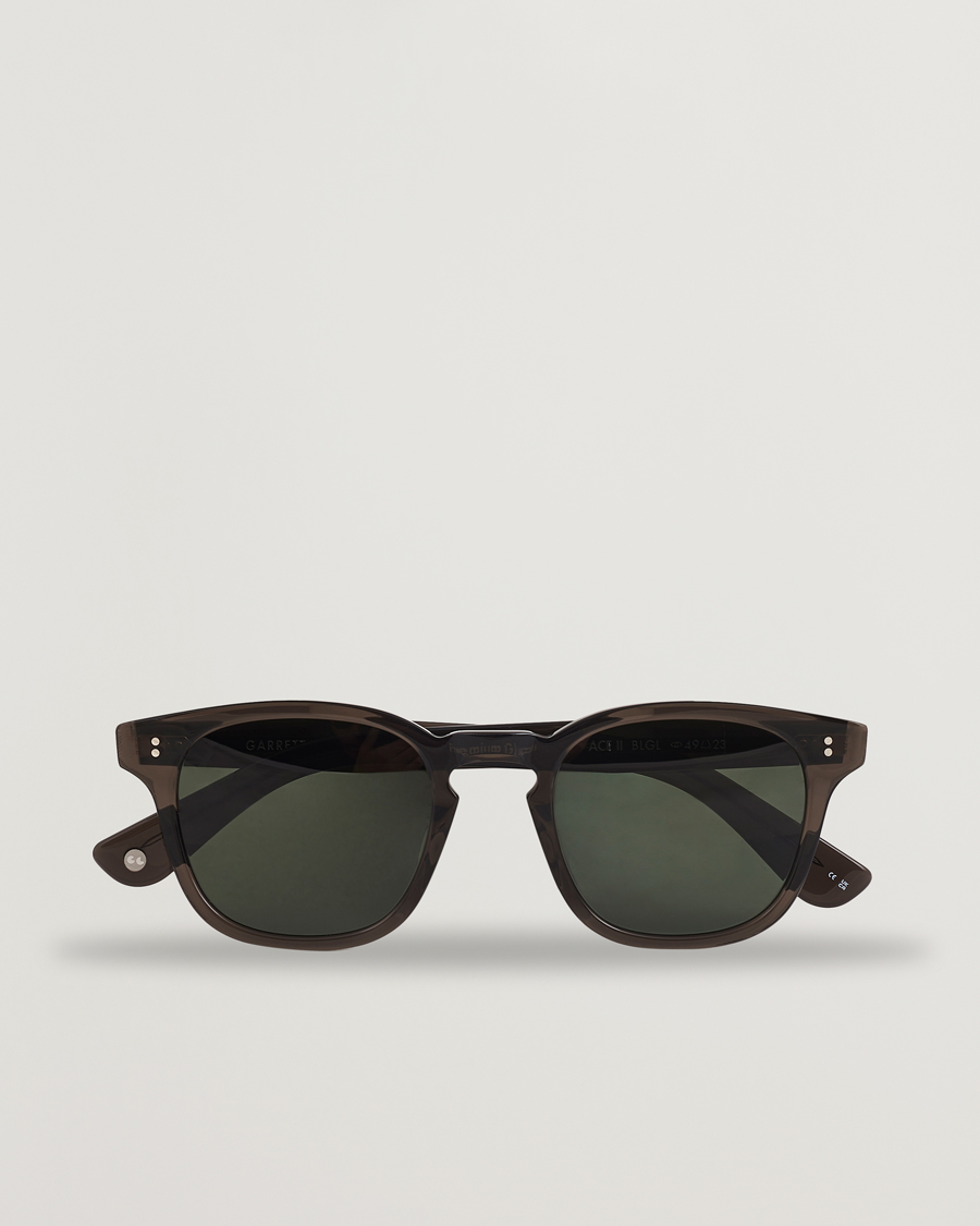 Herren | Sonnenbrillen | Garrett Leight | Ace II 49 Sunglasses Black Glass