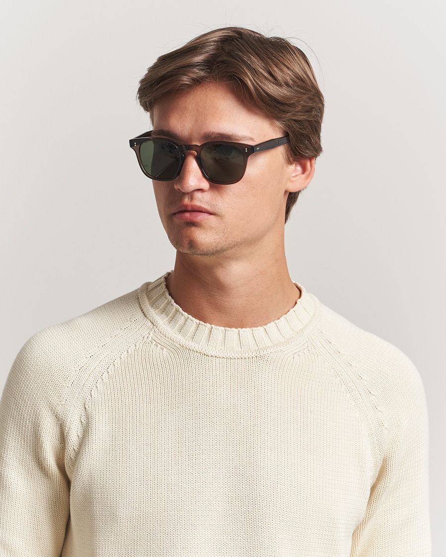 Herren | Sonnenbrillen | Garrett Leight | Ace II 49 Sunglasses Black Glass
