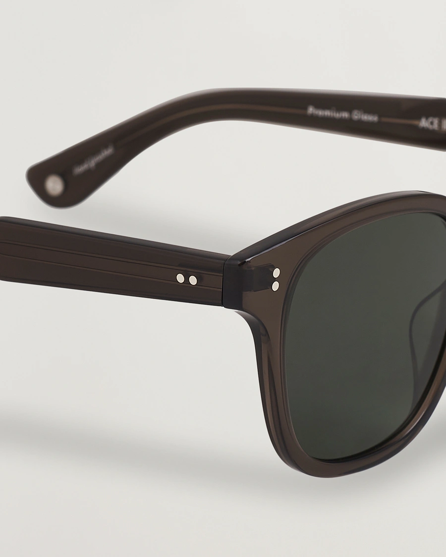 Herren | Sonnenbrillen | Garrett Leight | Ace II 49 Sunglasses Black Glass