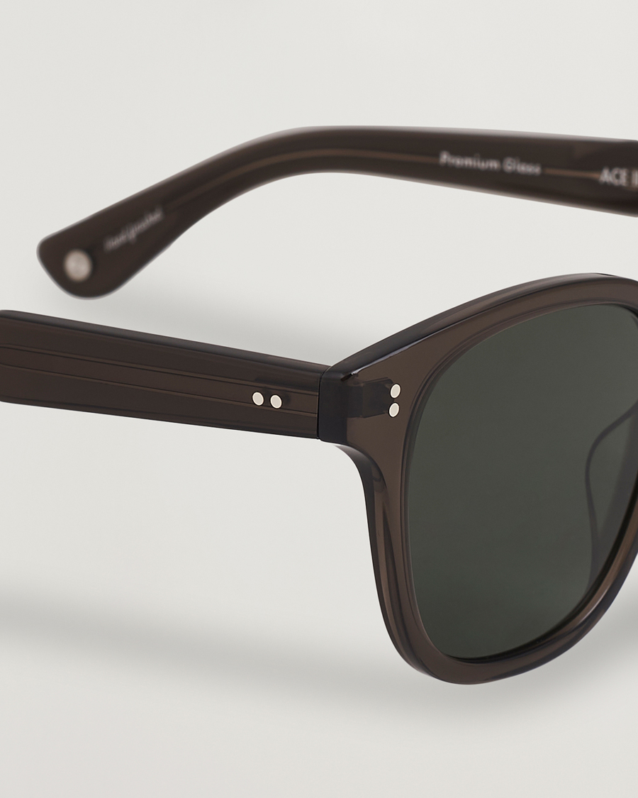 Herren | Sonnenbrillen | Garrett Leight | Ace II 49 Sunglasses Black Glass