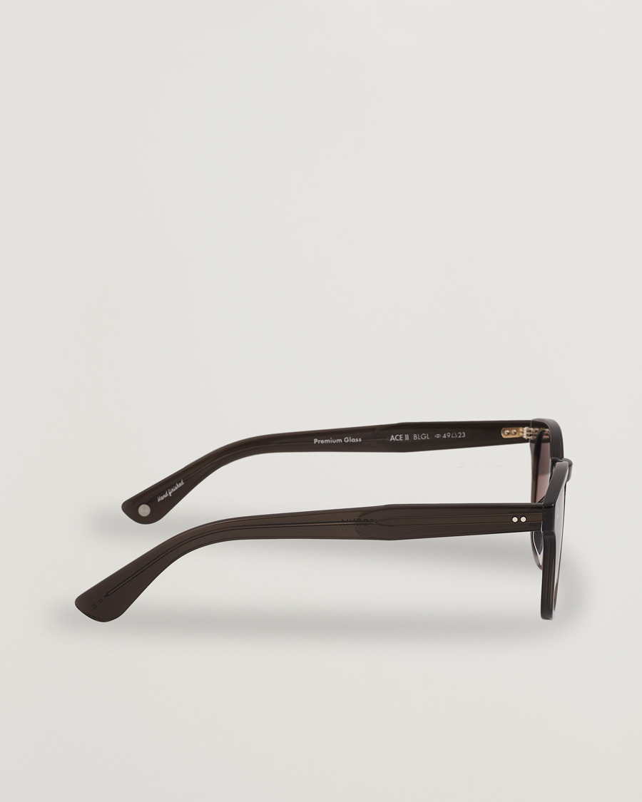 Herren | Sonnenbrillen | Garrett Leight | Ace II 49 Sunglasses Black Glass