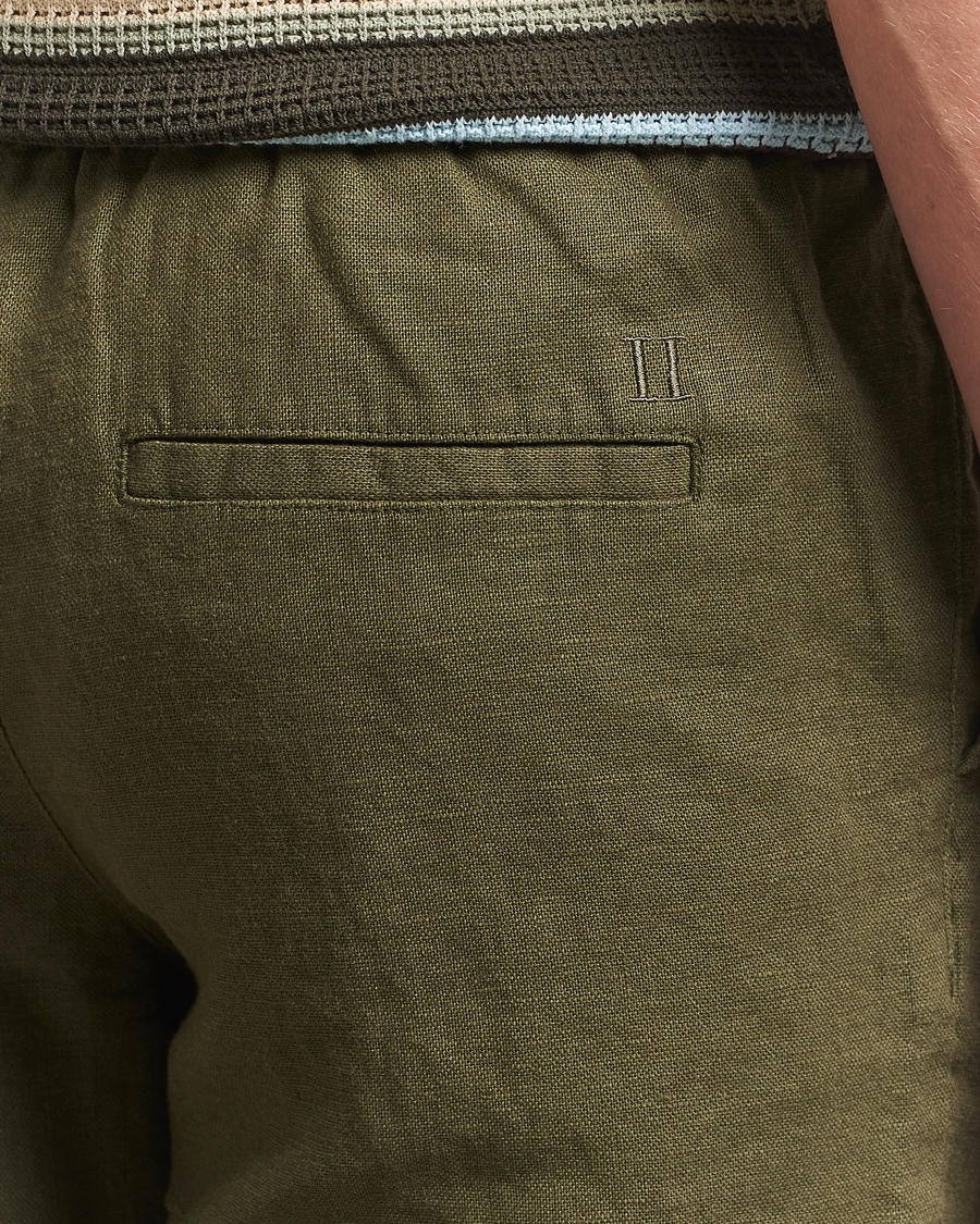 Herren | Hosen | LES DEUX | Patrick Linen Pants Olive Night