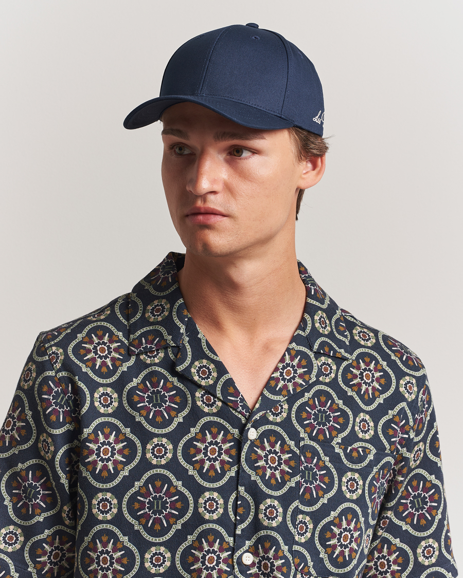 Herren | Hüte & Mützen | LES DEUX | Crew Organic Baseball Cap Dark Navy
