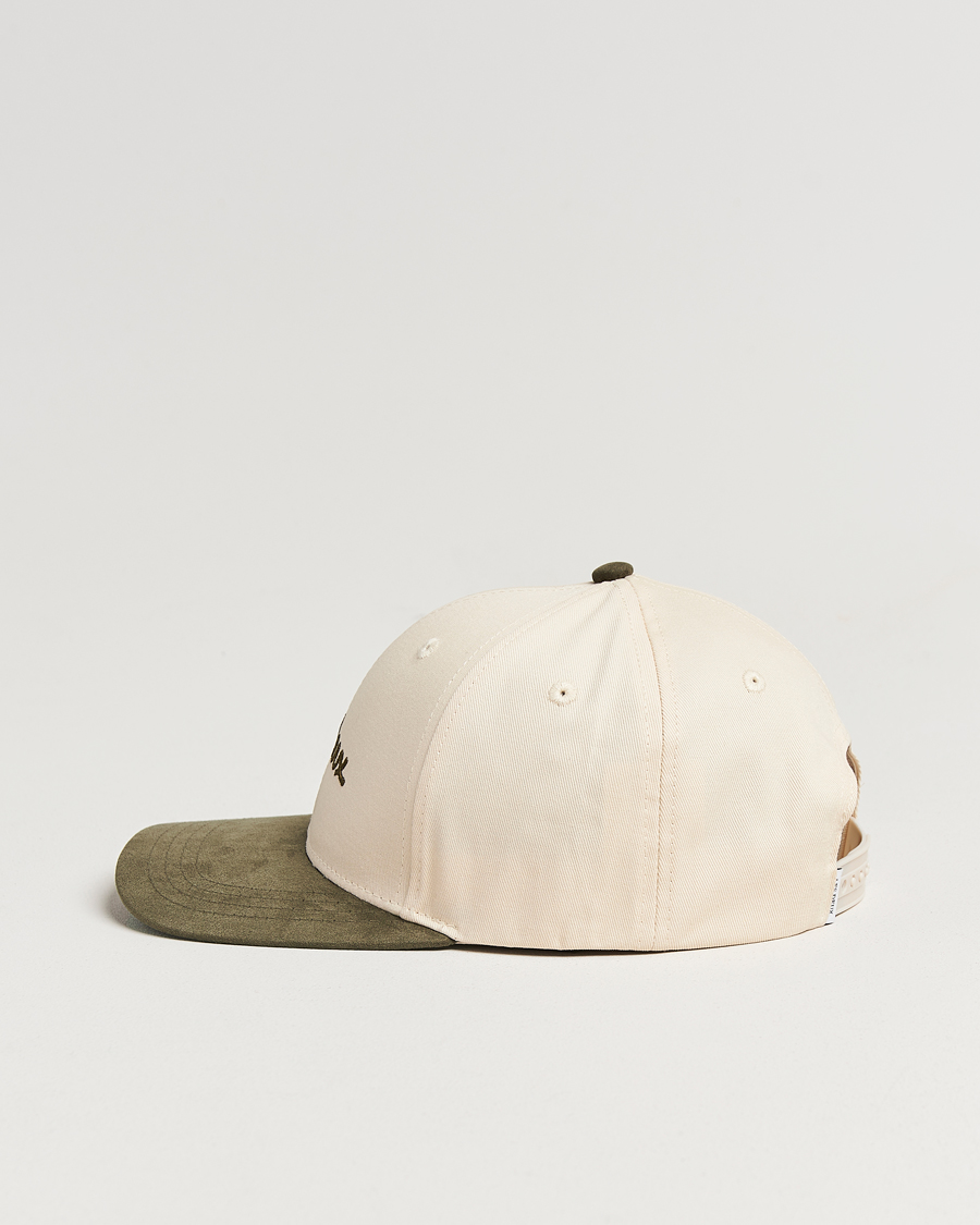 Herren | Hüte & Mützen | LES DEUX | Brad Contrast Suede Baseball Cap Ivory