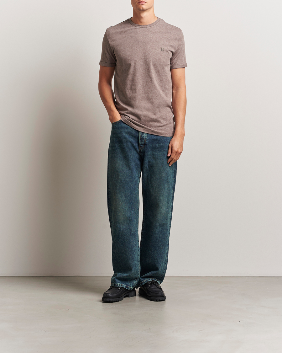 Herren | T-Shirts | LES DEUX | Norregaard Contrast T-Shirt Cub Melange