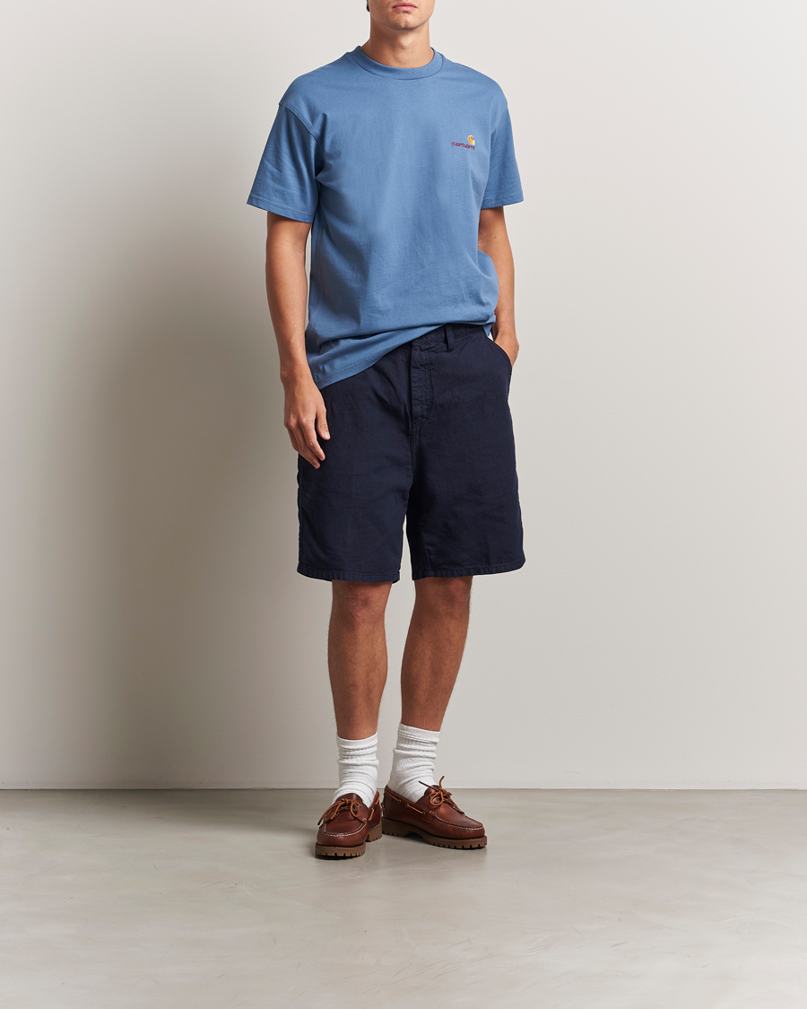 Herren | T-Shirts | Carhartt WIP | American Script Short Sleeve T-Shirt Sorrent