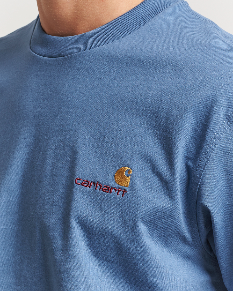 Herren | T-Shirts | Carhartt WIP | American Script Short Sleeve T-Shirt Sorrent