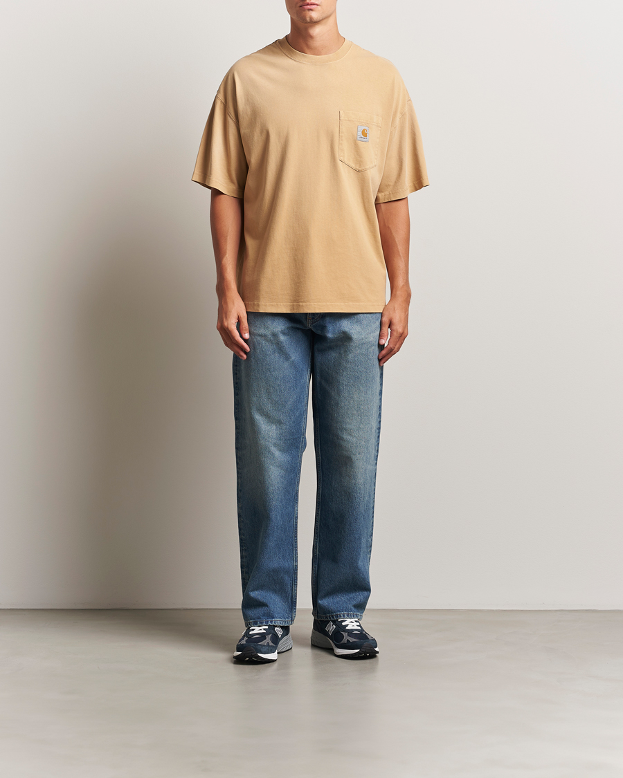 Herren | T-Shirts | Carhartt WIP | Hudson Pocket T-Shirt Dusty Brown