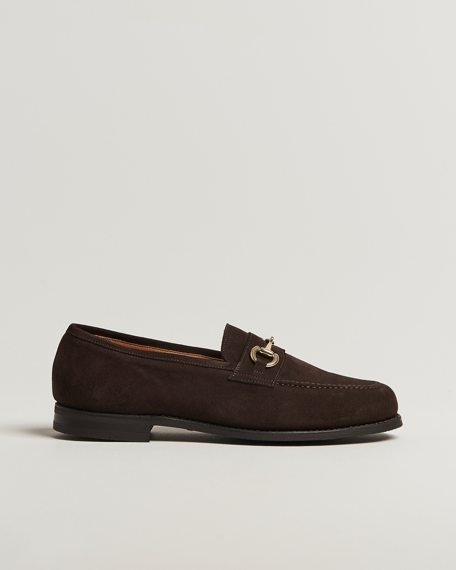 Herren | Loafer | Myrqvist | Karlberg Loafer Dark Brown Suede