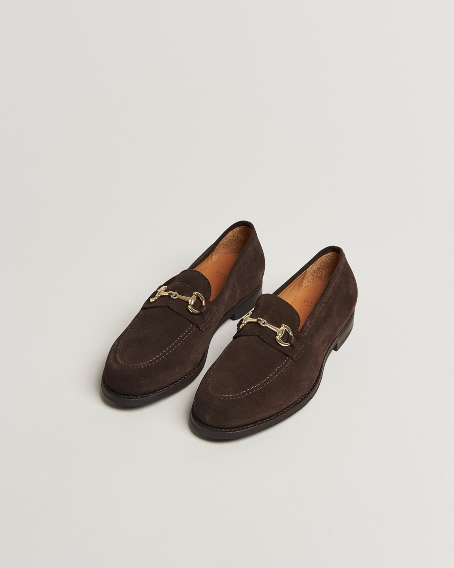 Herren | Loafer | Myrqvist | Karlberg Loafer Dark Brown Suede