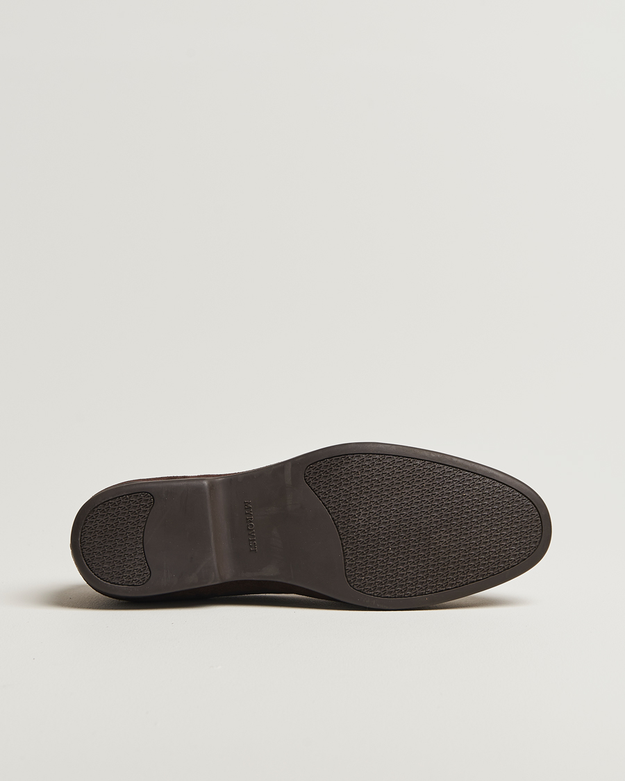 Herren | Loafer | Myrqvist | Ängby Walker Loafer Dark Brown Suede