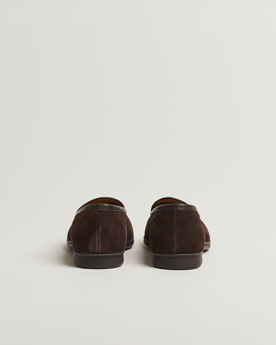 Herren | Loafer | Myrqvist | Ängby Walker Loafer Dark Brown Suede