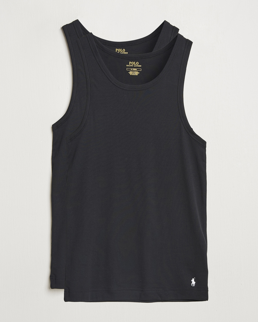 Herren | T-Shirts | Polo Ralph Lauren | 2-Pack Classic Tank Top Black