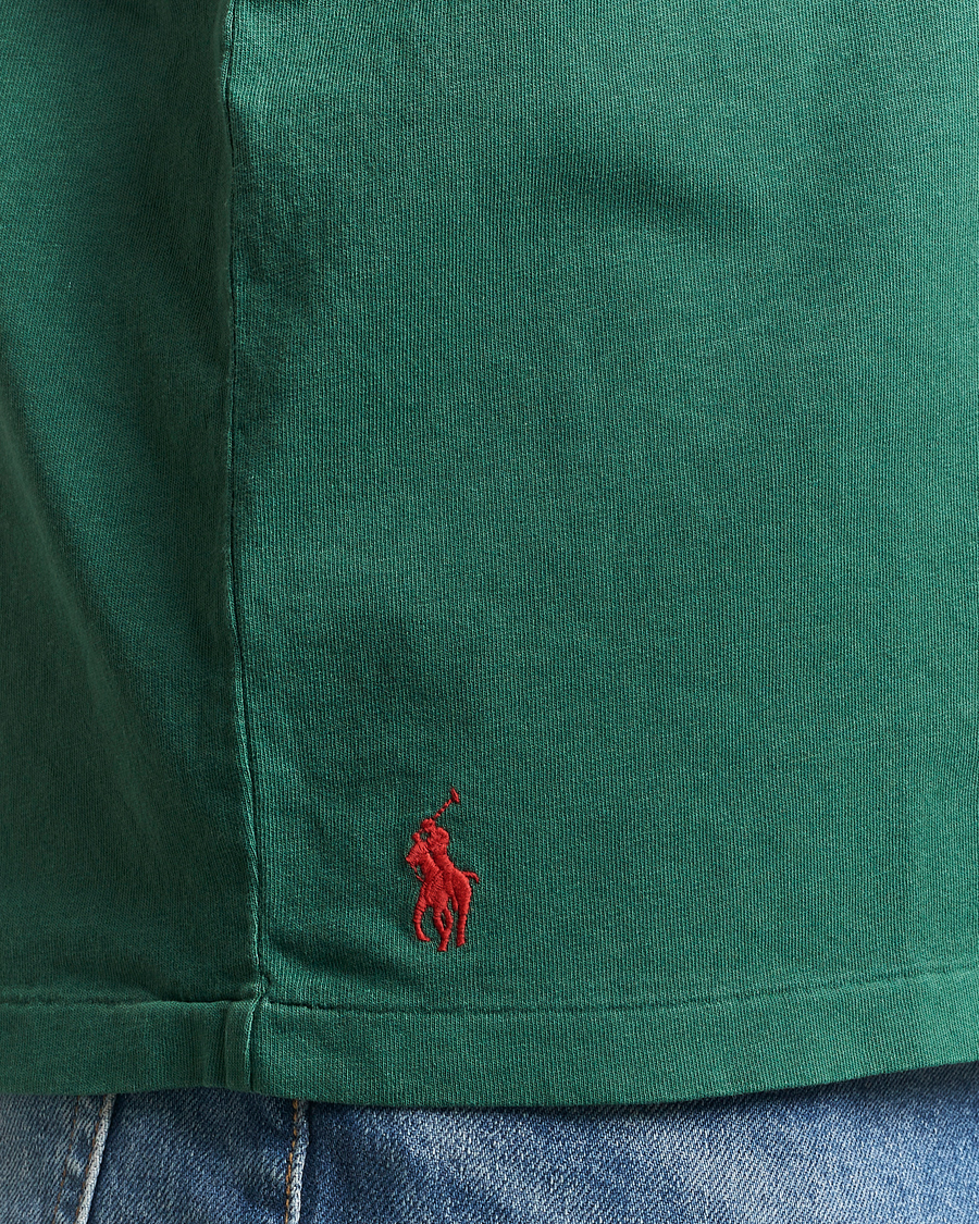 Herren | T-Shirts | Polo Ralph Lauren | Washed Classic Fit Pocket Tee Washed Forest