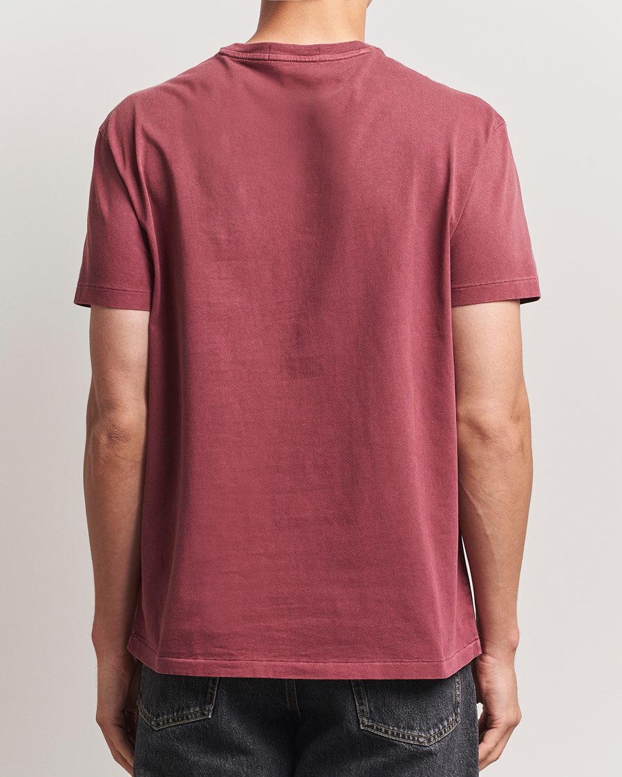 Herren | T-Shirts | Polo Ralph Lauren | Washed Classic Fit Pocket Tee Red Wine