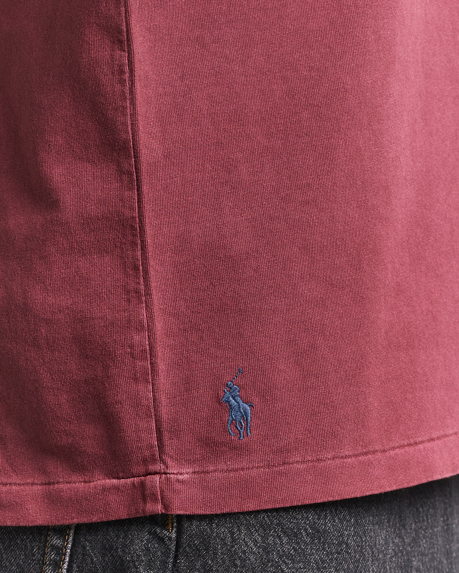 Herren | T-Shirts | Polo Ralph Lauren | Washed Classic Fit Pocket Tee Red Wine