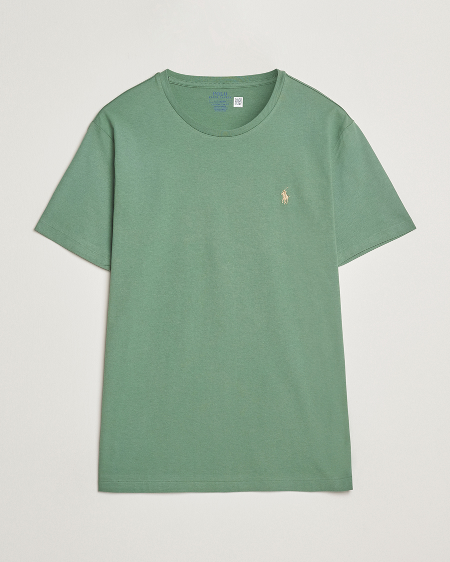 Herren | T-Shirts | Polo Ralph Lauren | Custom Slim Fit Crew Neck T-Shirt Fatigue