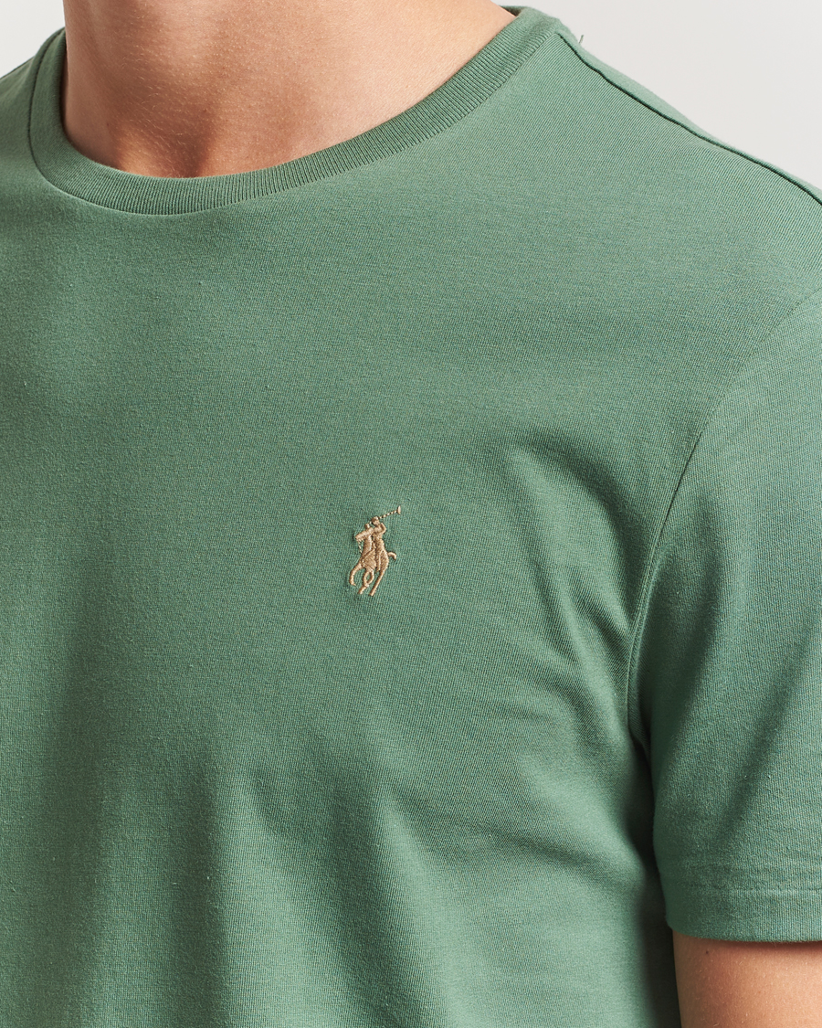 Herren | T-Shirts | Polo Ralph Lauren | Custom Slim Fit Crew Neck T-Shirt Fatigue
