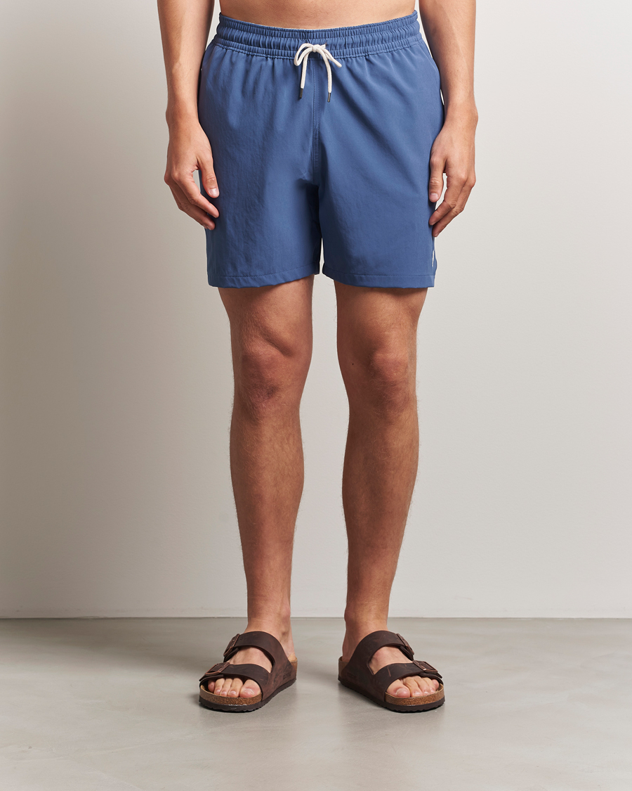Herren | Badehosen | Polo Ralph Lauren | Traveler Recycled Swimshorts Earth Blue