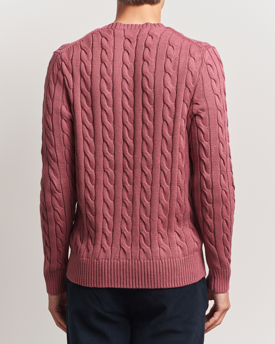 Herren | Pullover | Polo Ralph Lauren | Cotton Cable Pullover Prune Juice