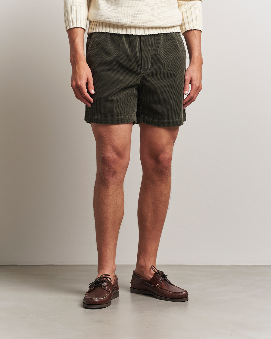Herren | Shorts | Polo Ralph Lauren | Prepster Corduroy Drawstring Shorts Dark Metal