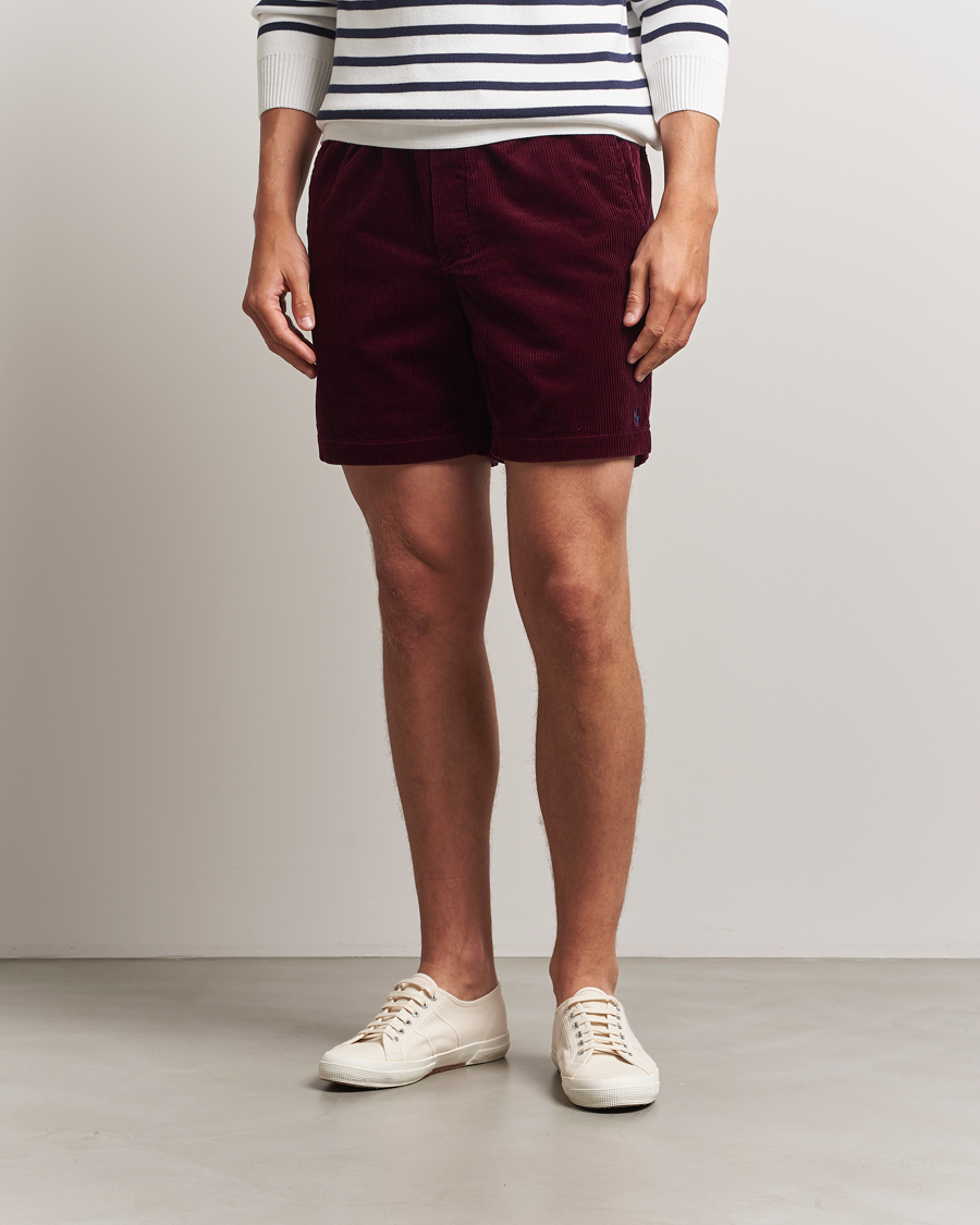 Herren | Shorts | Polo Ralph Lauren | Prepster Corduroy Drawstring Shorts Ruby Red
