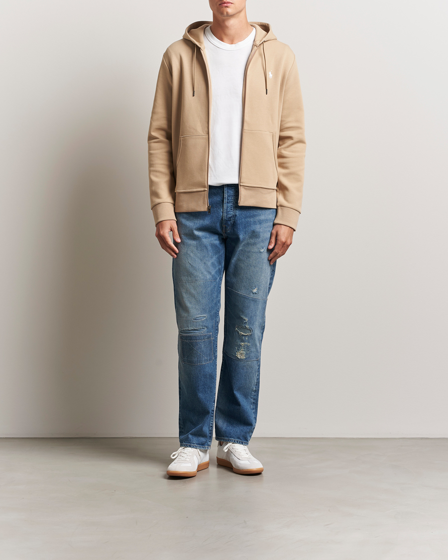 Herren | Pullover | Polo Ralph Lauren | Full-Zip Hoodie Vintage Khaki