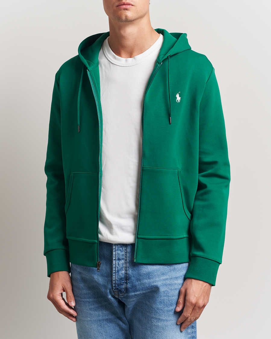 Herren | Pullover | Polo Ralph Lauren | Full-Zip Hoodie Tennis Green