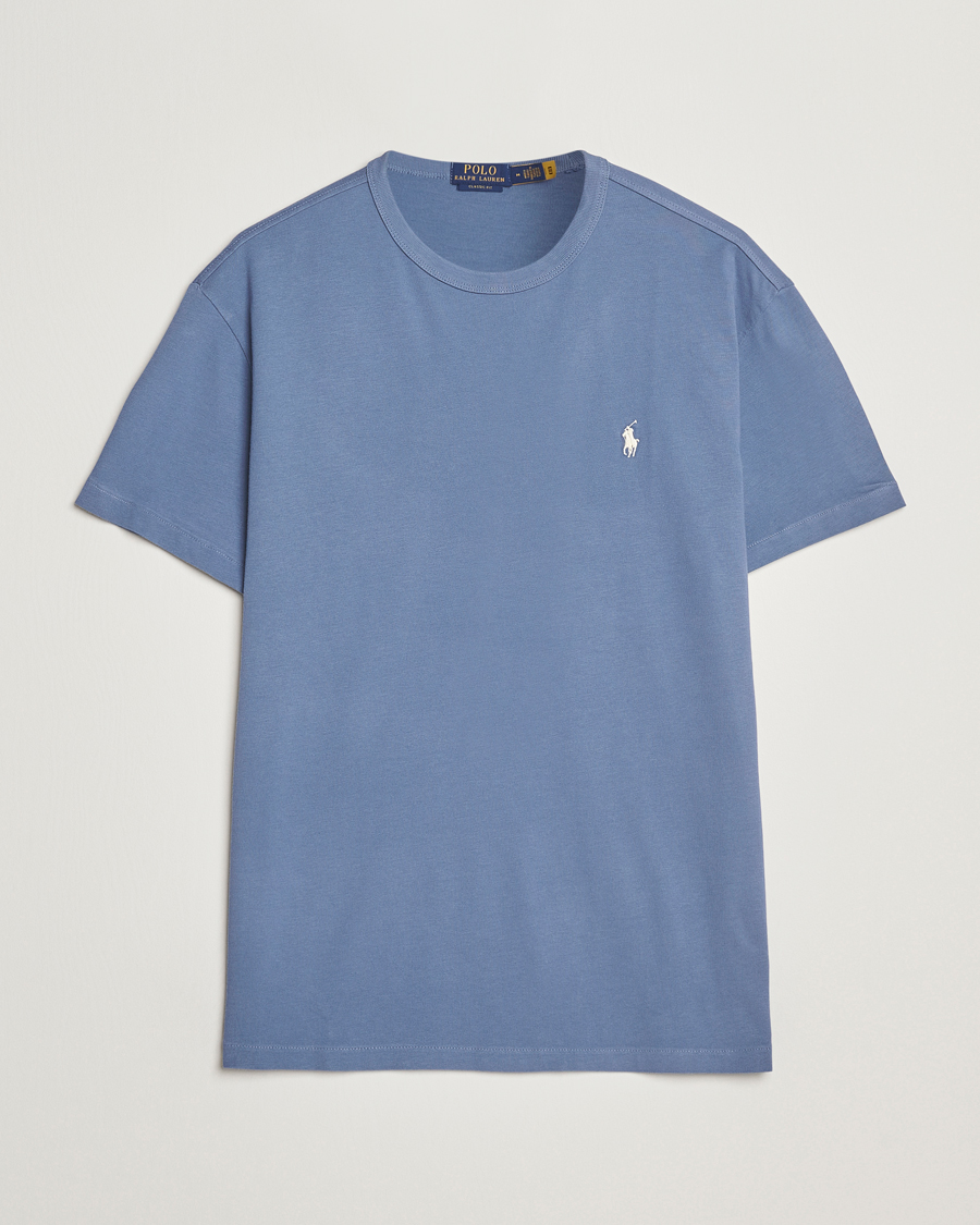 Herren | T-Shirts | Polo Ralph Lauren | Washed Tee Capri Blue