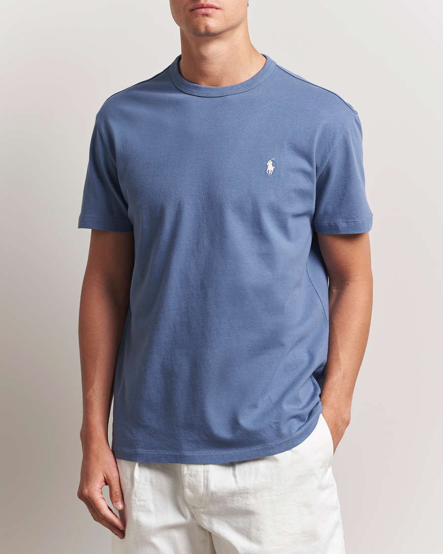 Herren | T-Shirts | Polo Ralph Lauren | Washed Tee Capri Blue