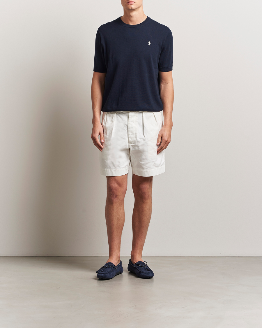 Herren | Pullover | Polo Ralph Lauren | Knitted Short Sleeve Tee Hunter Navy