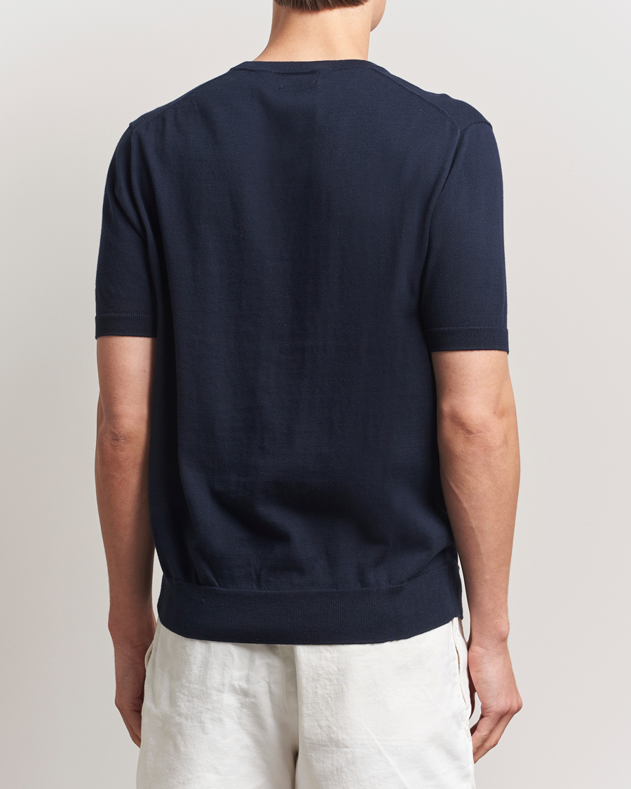Herren | Pullover | Polo Ralph Lauren | Knitted Short Sleeve Tee Hunter Navy
