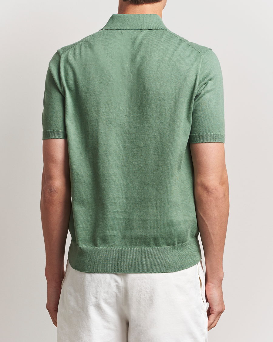 Herren | Pullover | Polo Ralph Lauren | Knitted Short Sleeve Polo Fatigue