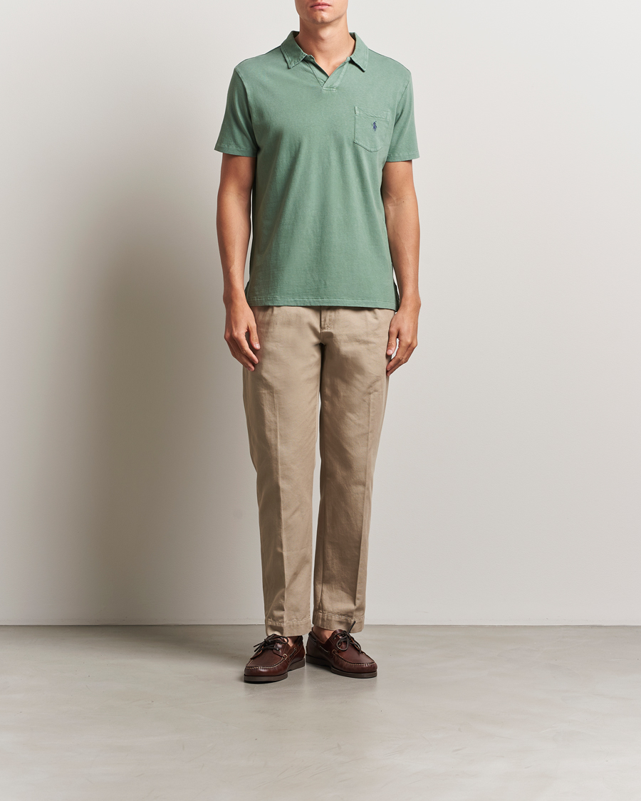 Herren | Poloshirts | Polo Ralph Lauren | Johnny Cotton/Linen Polo Fatigue