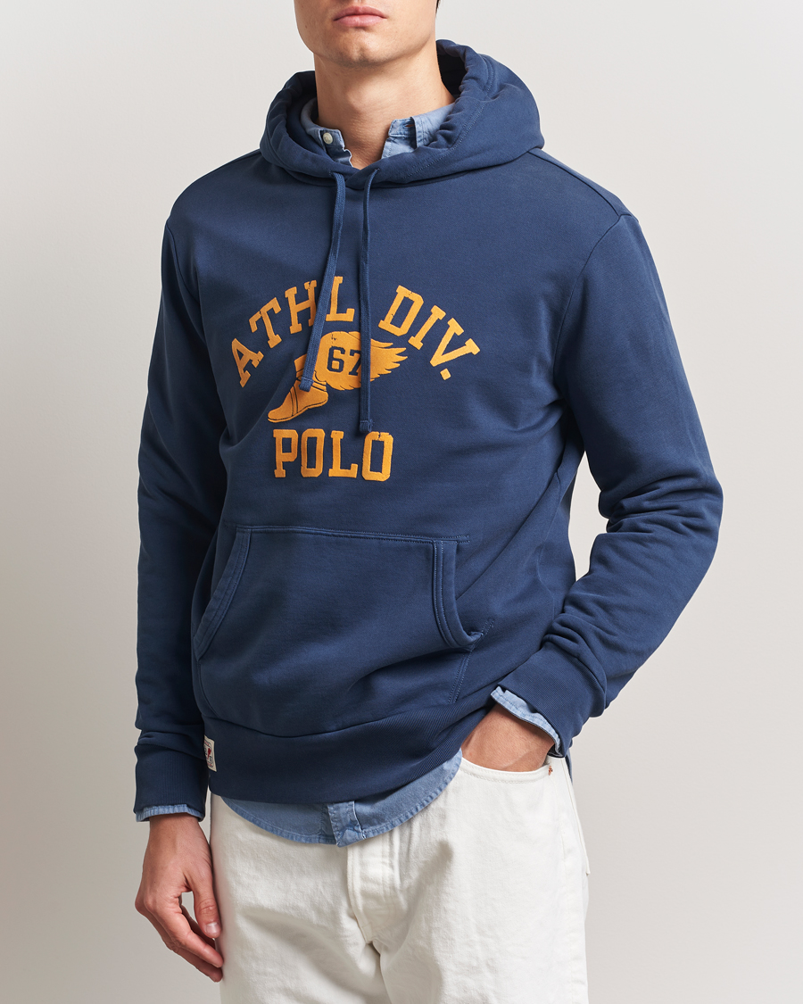 Herren | Pullover | Polo Ralph Lauren | P-Wing Print Hoodie Rustic Navy