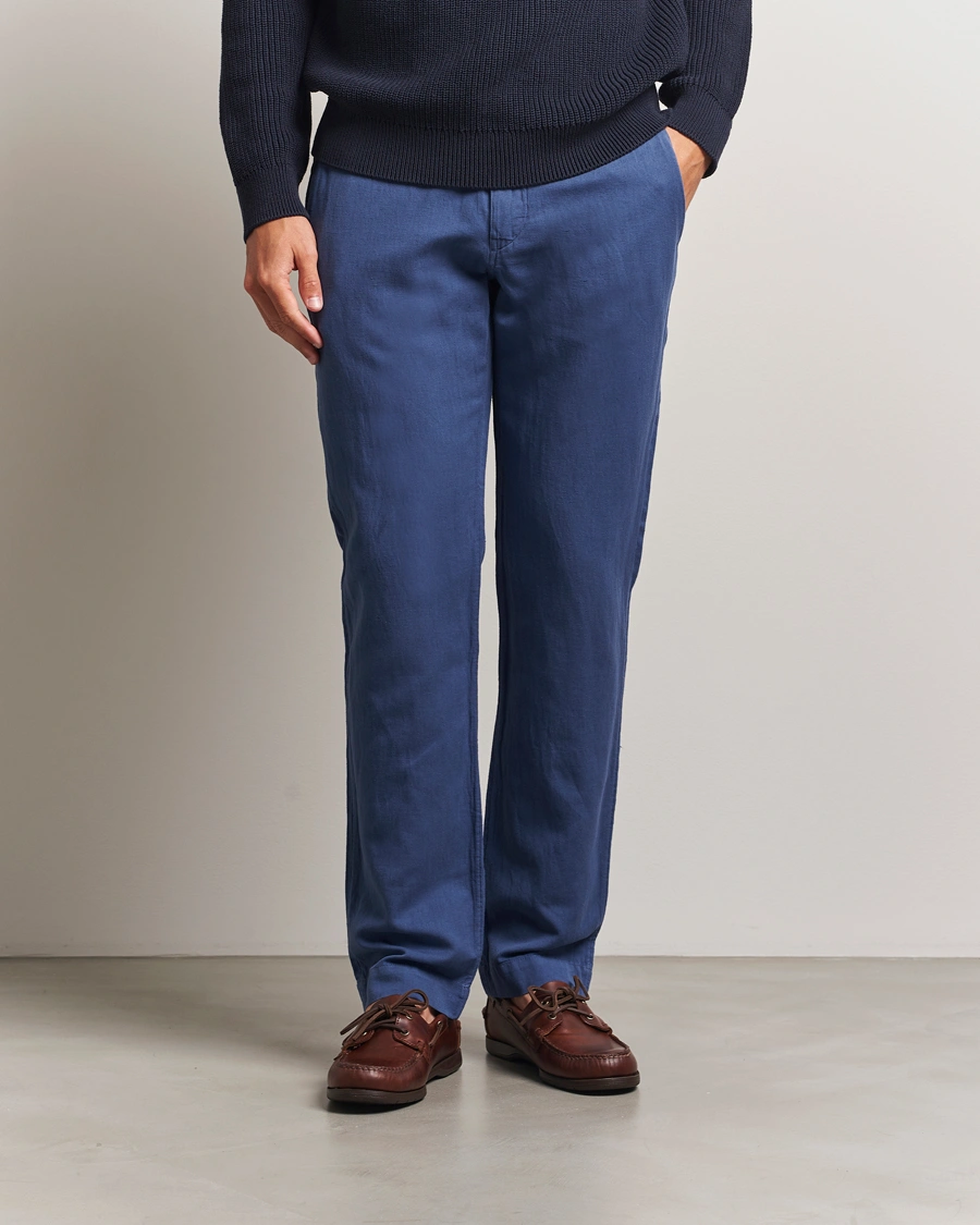 Herren | Hosen | Polo Ralph Lauren | Bedford Cotton/Linen Straight Fit Pants Old Royal