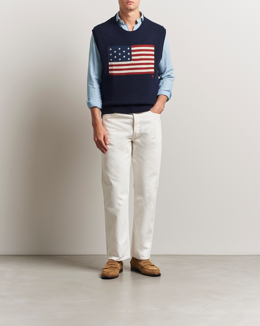 Herren | Jeans | Polo Ralph Lauren | Stanford Heritage Straight Fit Jeans Matheo White