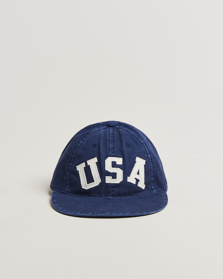 Herren | Hüte & Mützen | Polo Ralph Lauren | Cotton Twill USA Cap Newport Navy