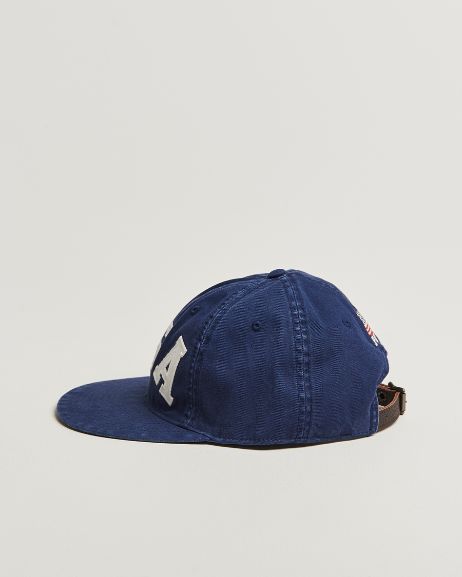 Herren | Hüte & Mützen | Polo Ralph Lauren | Cotton Twill USA Cap Newport Navy