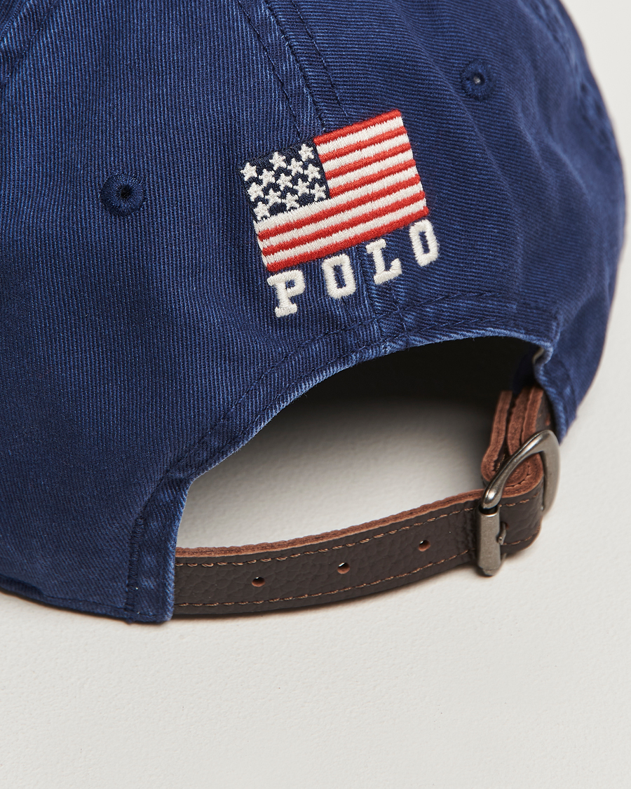 Herren | Hüte & Mützen | Polo Ralph Lauren | Cotton Twill USA Cap Newport Navy