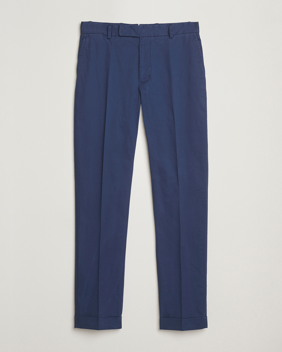 Herren | Hosen | Polo Ralph Lauren | Cotton Stretch Trousers Rustic Navy