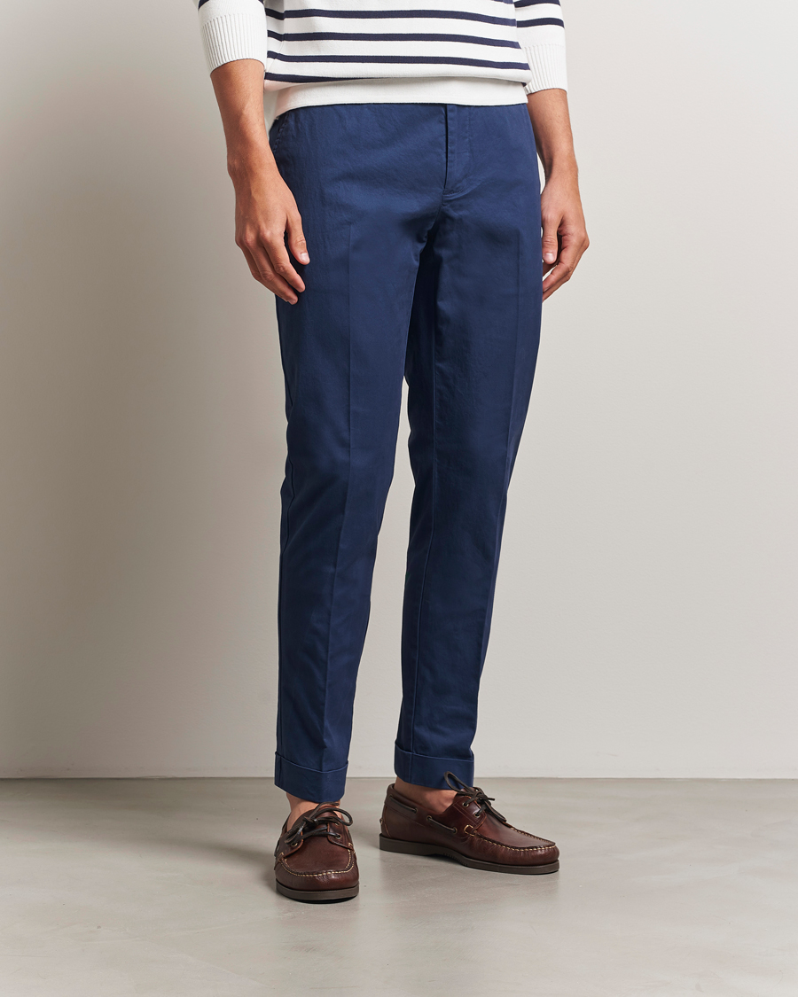 Herren | Hosen | Polo Ralph Lauren | Cotton Stretch Trousers Rustic Navy