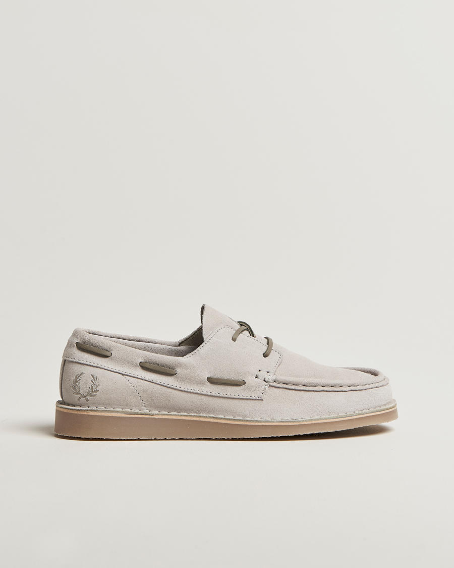 Herren | Loafer | Fred Perry | Meaden Suede Loafer Light Oyster