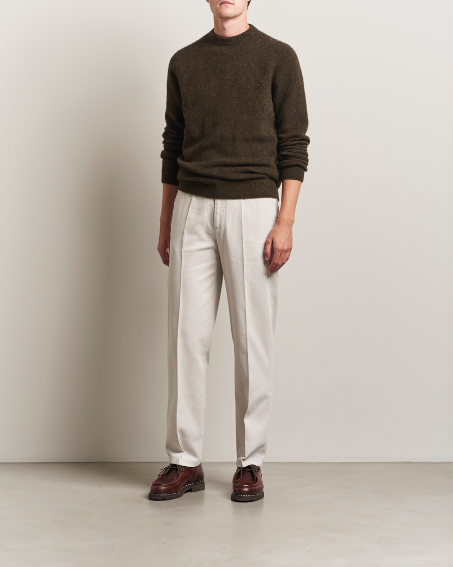 Herren | Hosen | Filippa K | Cotton Chino Trousers Chalk Grey