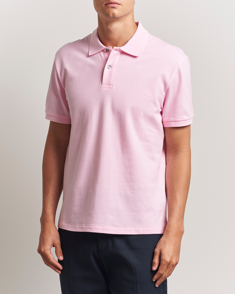 Herren | Poloshirts | Oscar Jacobson | Alex Cotton Polo Pink
