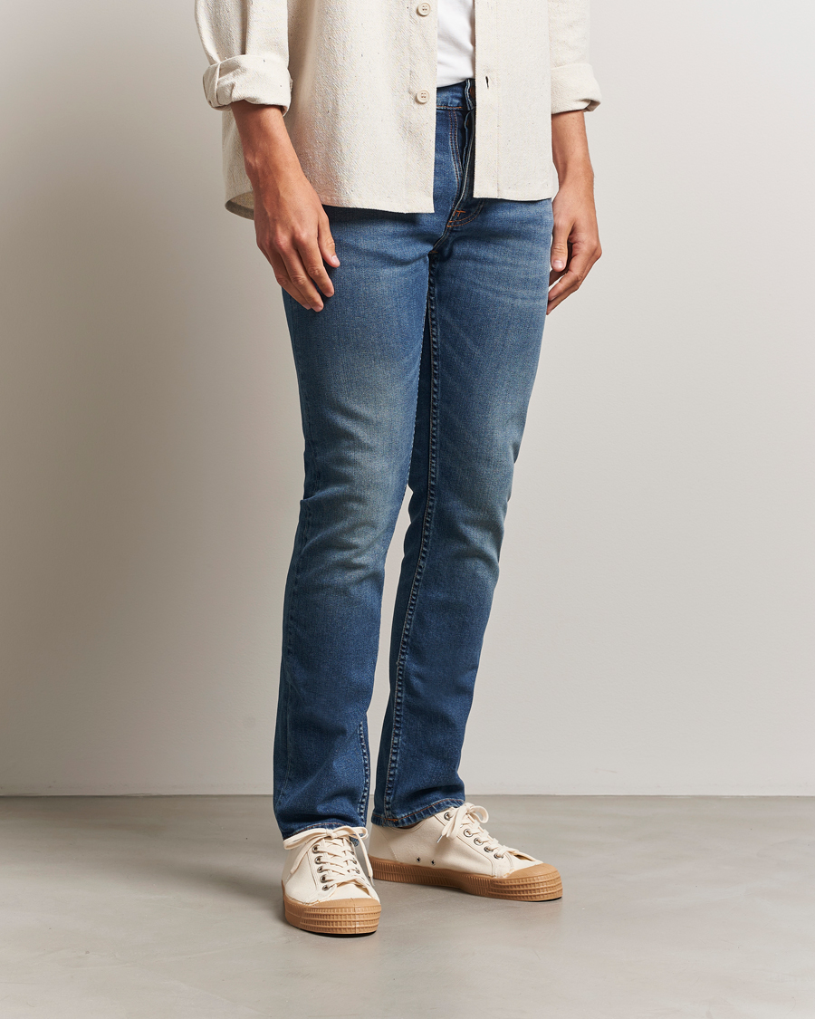 Herren | Jeans | Nudie Jeans | Grim Tim Jeans Faded Memory